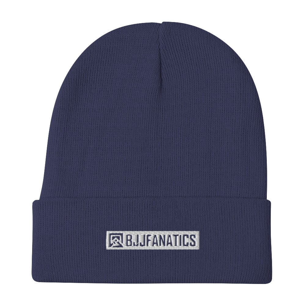 BJJ Fanatics Logo Embroidered Beanie - Image 3