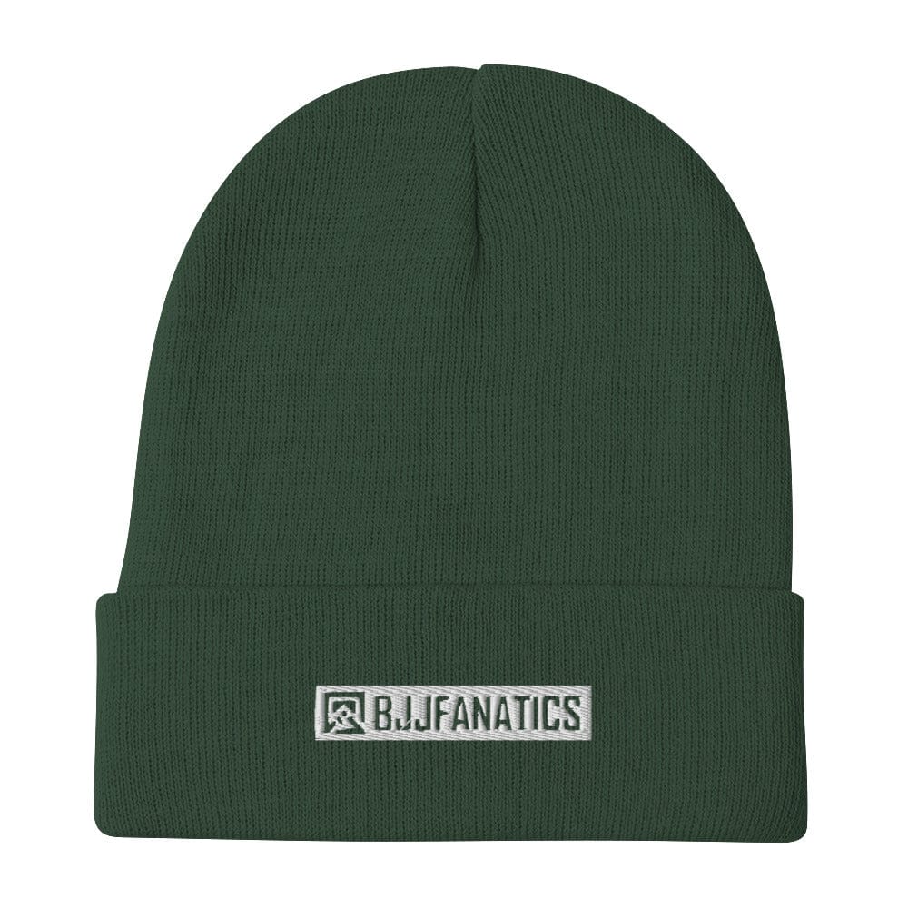 BJJ Fanatics Logo Embroidered Beanie - Image 4